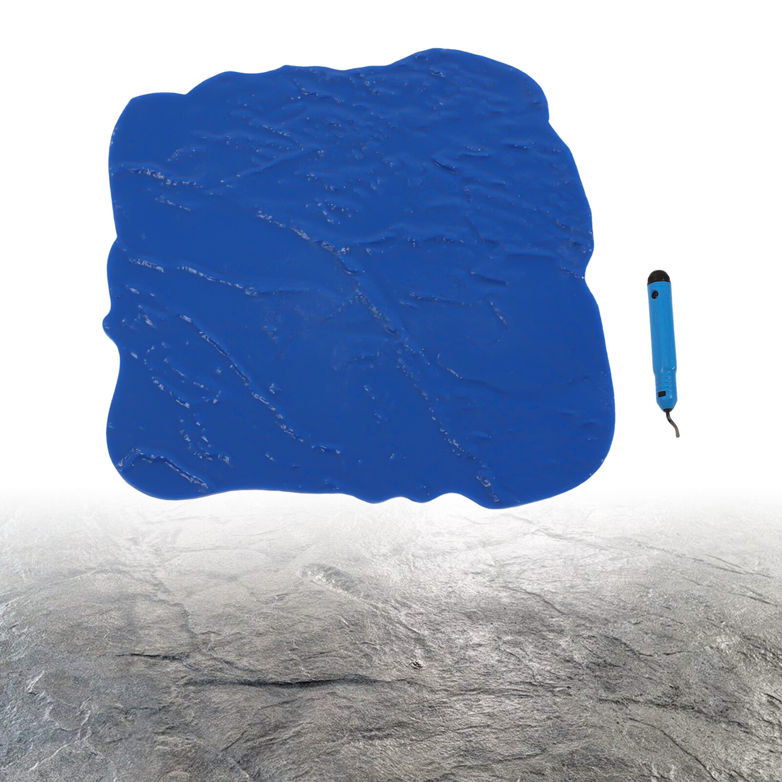 36*36” Blue Slate Seamless Texture Pattern Stamp Concrete Cement Stamping Tool