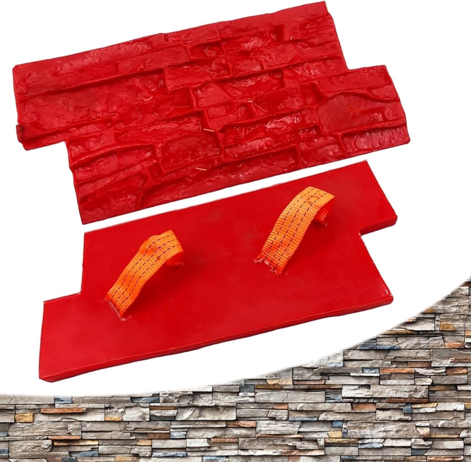 Surface Texture Concrete Stamps Cement Imprint Molds for Wall Floor Park Path