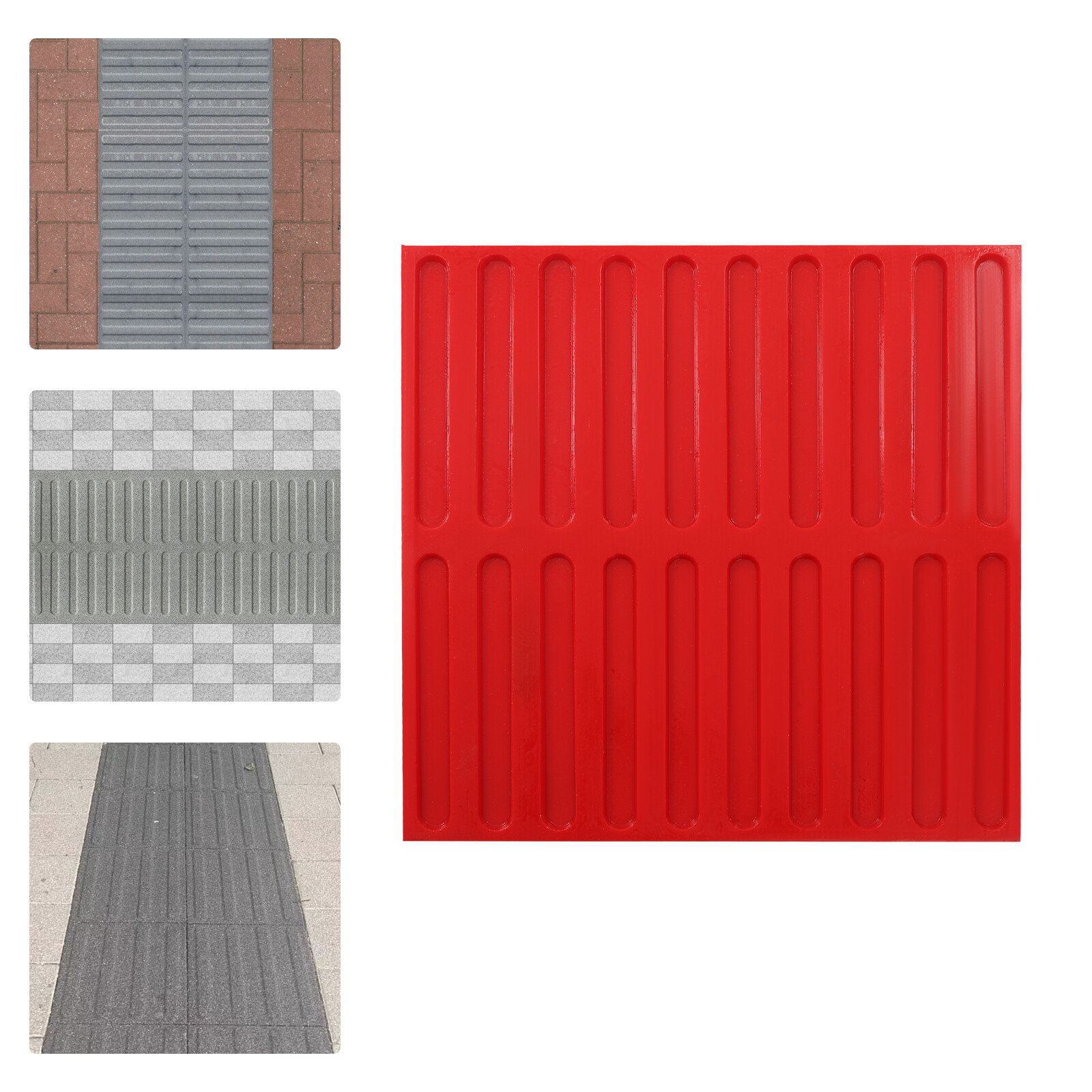 20*20″ Concrete Stamp Mat Concrete Stamping Concrete Texture Mold Multiple Strip