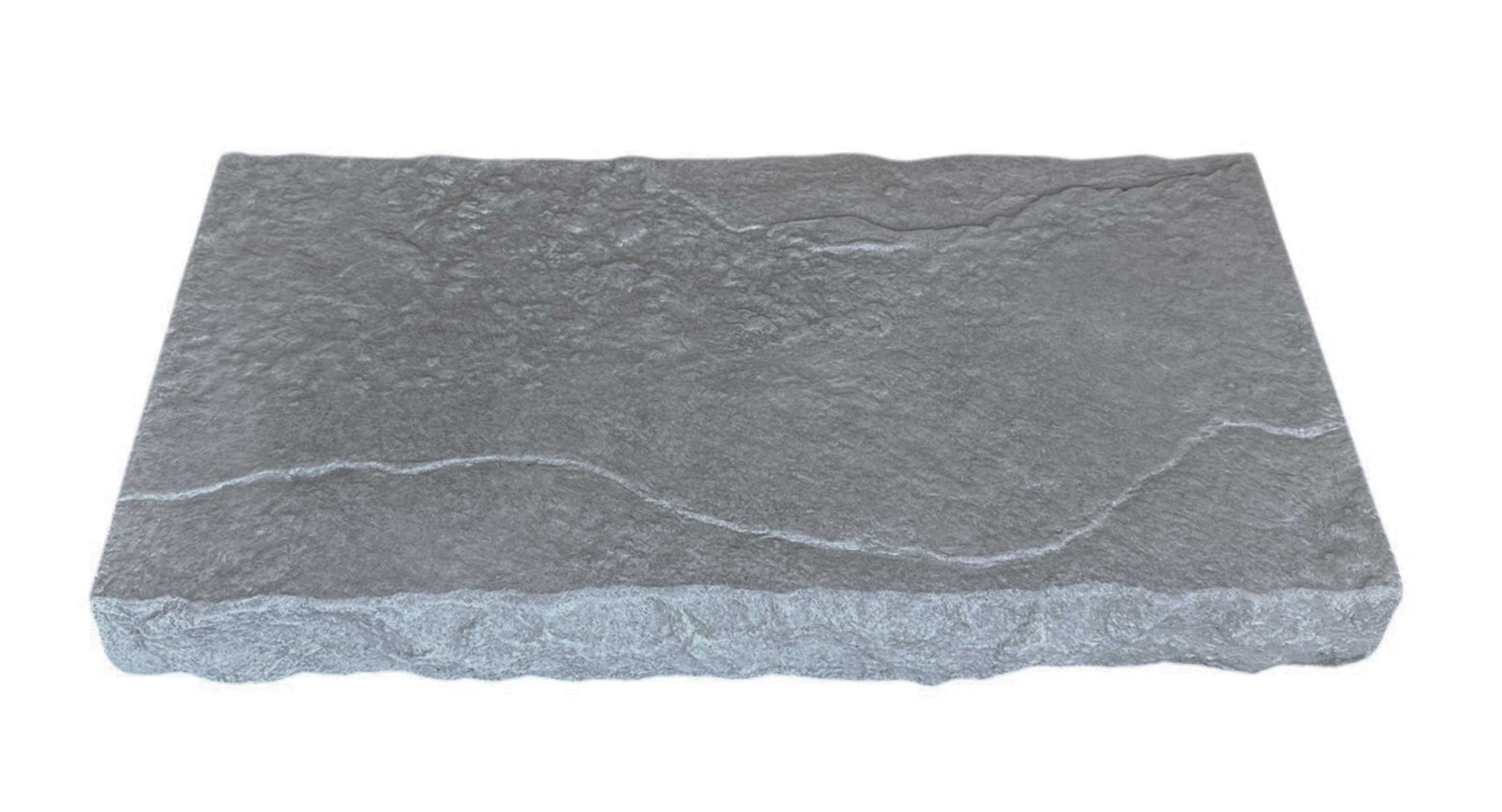 Stone Master Mold Rubber Molds for Concrete, Wall Cap Mold, 24″ L x 12″ W x 3″ D