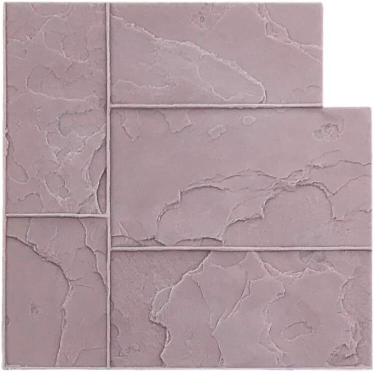 Ashler Notched Slate | Single Concrete Stamp by Walttools (Rigid/Tan)