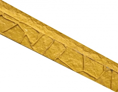 Step Insert for Concrete Steps, Porches, Risers 8″ Random Stone Ledge Cantilever