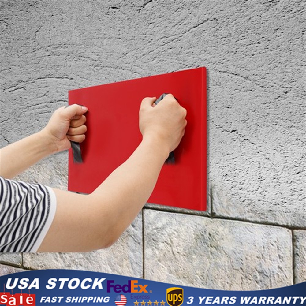 Slate Brick Pattern Decorative Concrete Cement Texture Stamp Mat Polyurethane