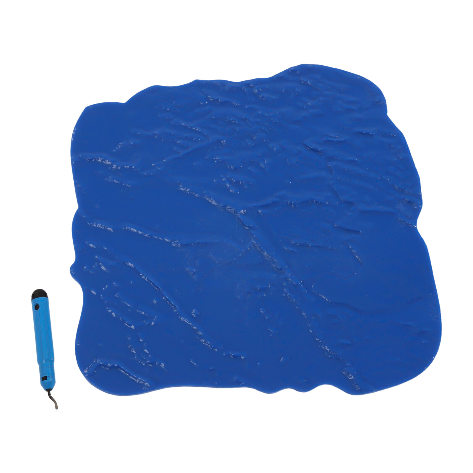 36×36″ Blue Slate Seamless Texture Pattern Stamp Concrete Cement Stamping Tool