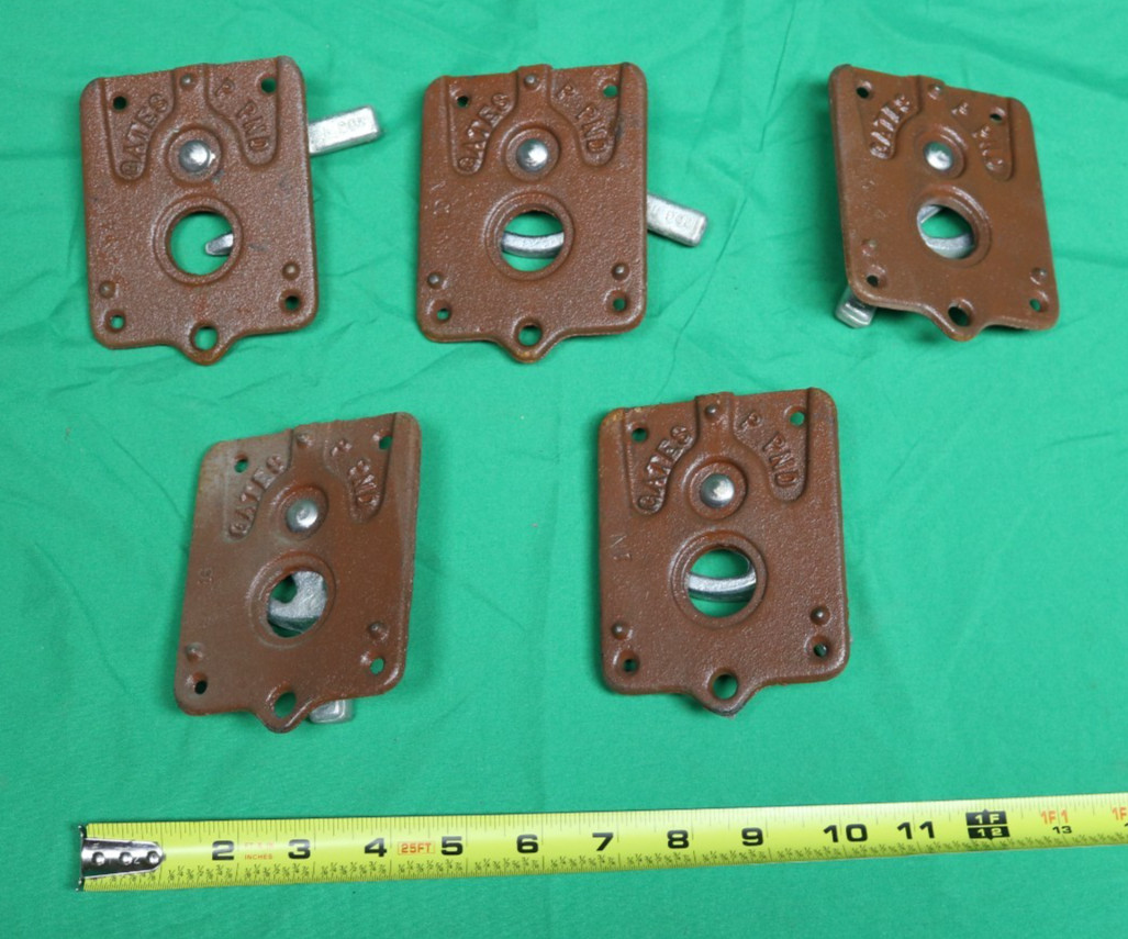 Lot of 5 Gates #3 Anchor Lock Cam Plates – Concrete Foundation Wall Forms