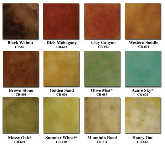 Professional Easy to Apply Concrete Acid Stain-Azure Sky 16oz
