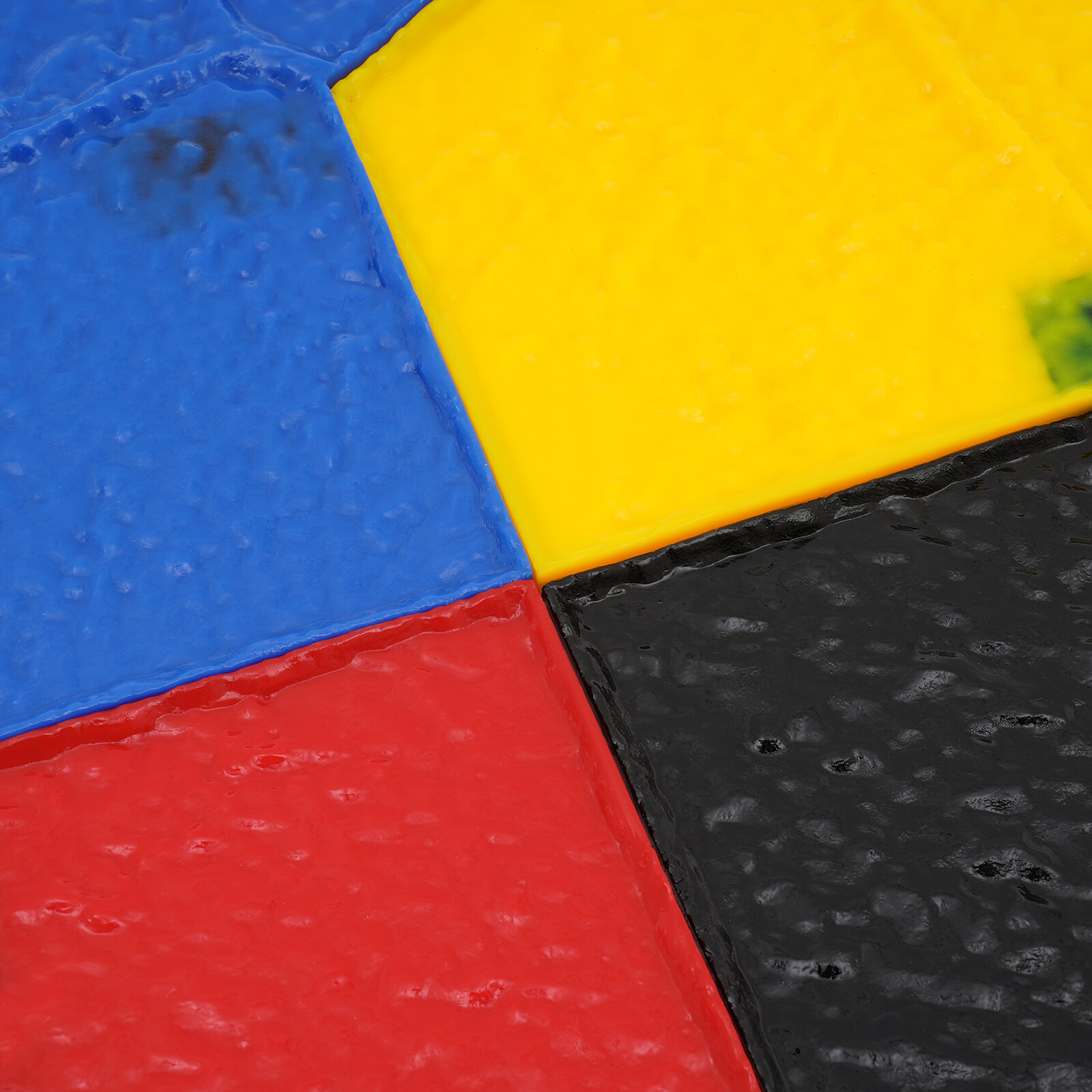 Polyurethane Mat Stamps Concrete Cement Texture Concrete Texturing Skin 4PCS/SET
