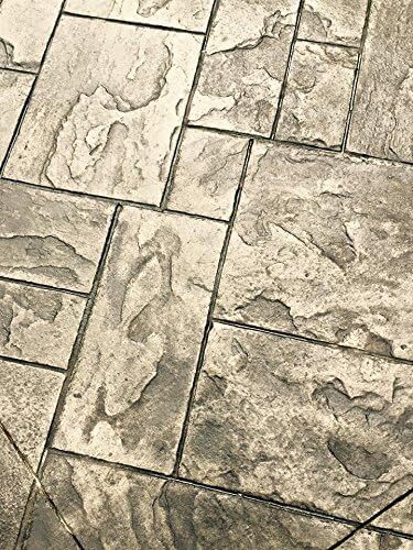 Ashler Notched Slate | Single Concrete Stamp by Walttools (Rigid/Green)