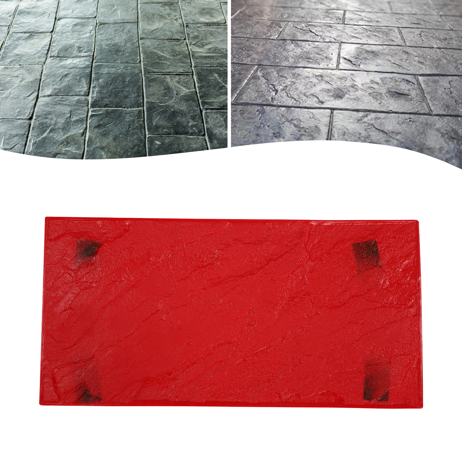 Concrete Texturing Skin 24*12″ Concrete Stamps Mats Set Concrete Stamping