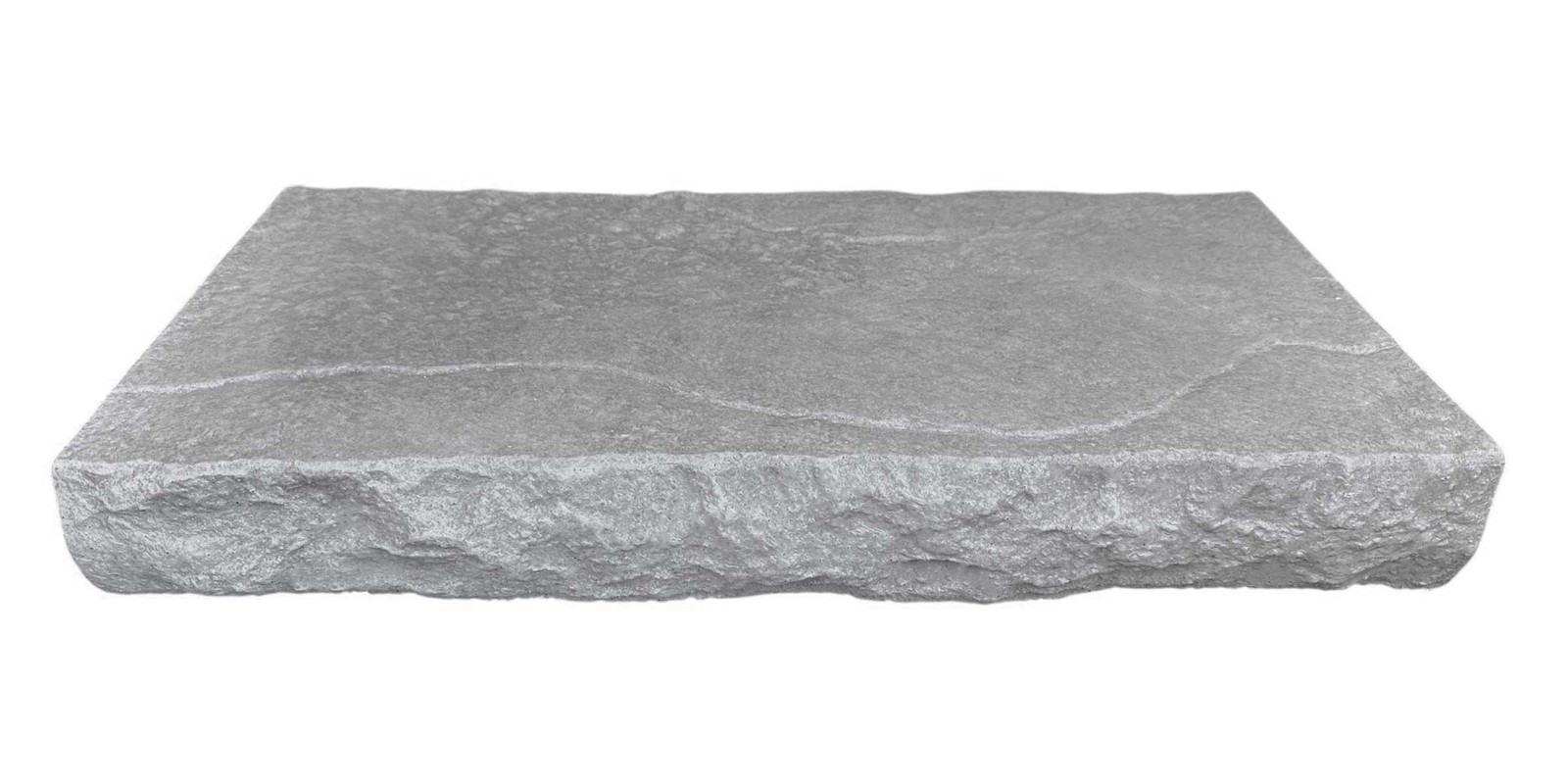 Stone Master Mold Rubber Molds for Concrete, Wall Cap Mold, 24″ L x 12″ W x 3″ D