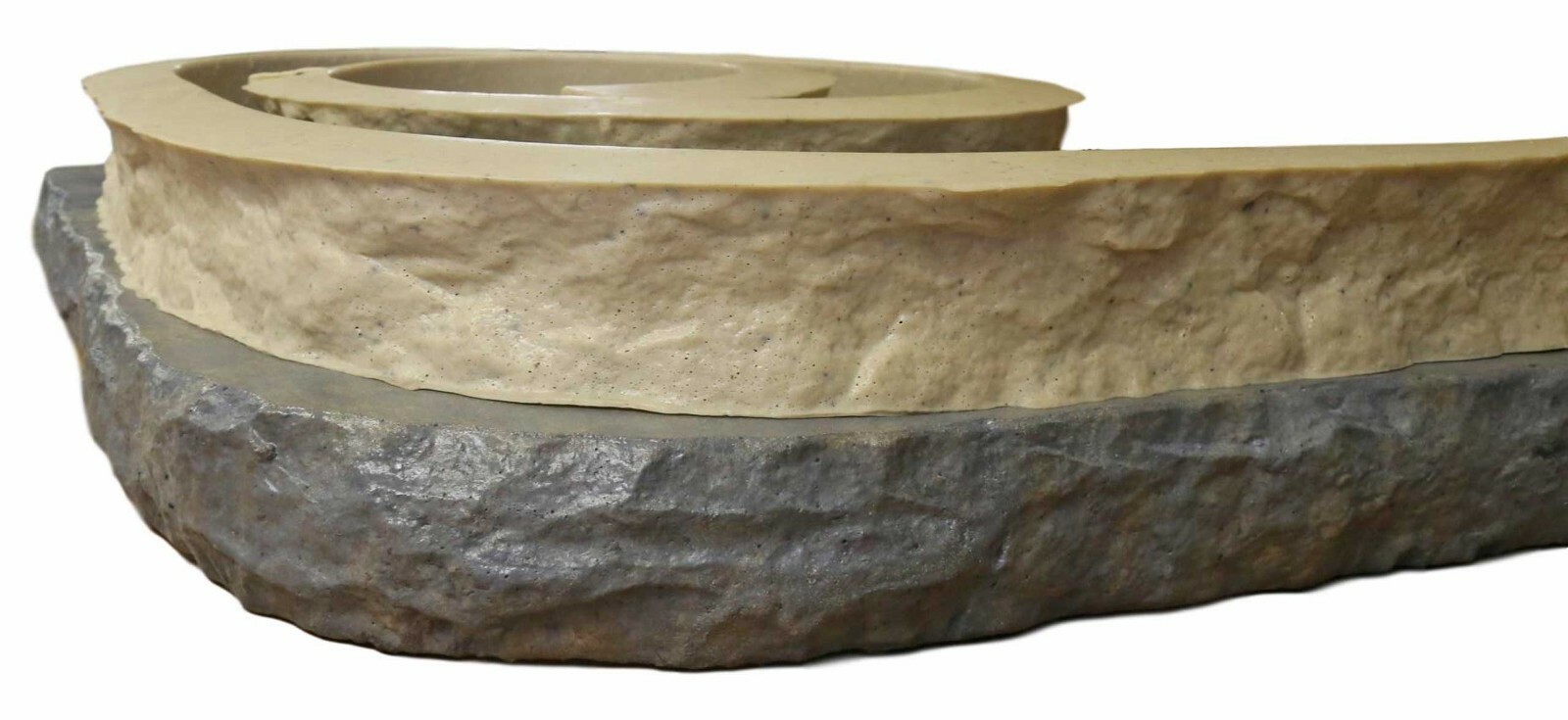 Stone Master Molds Chiseled Edge Concrete Countertop Edge Form Liner 10’x3″