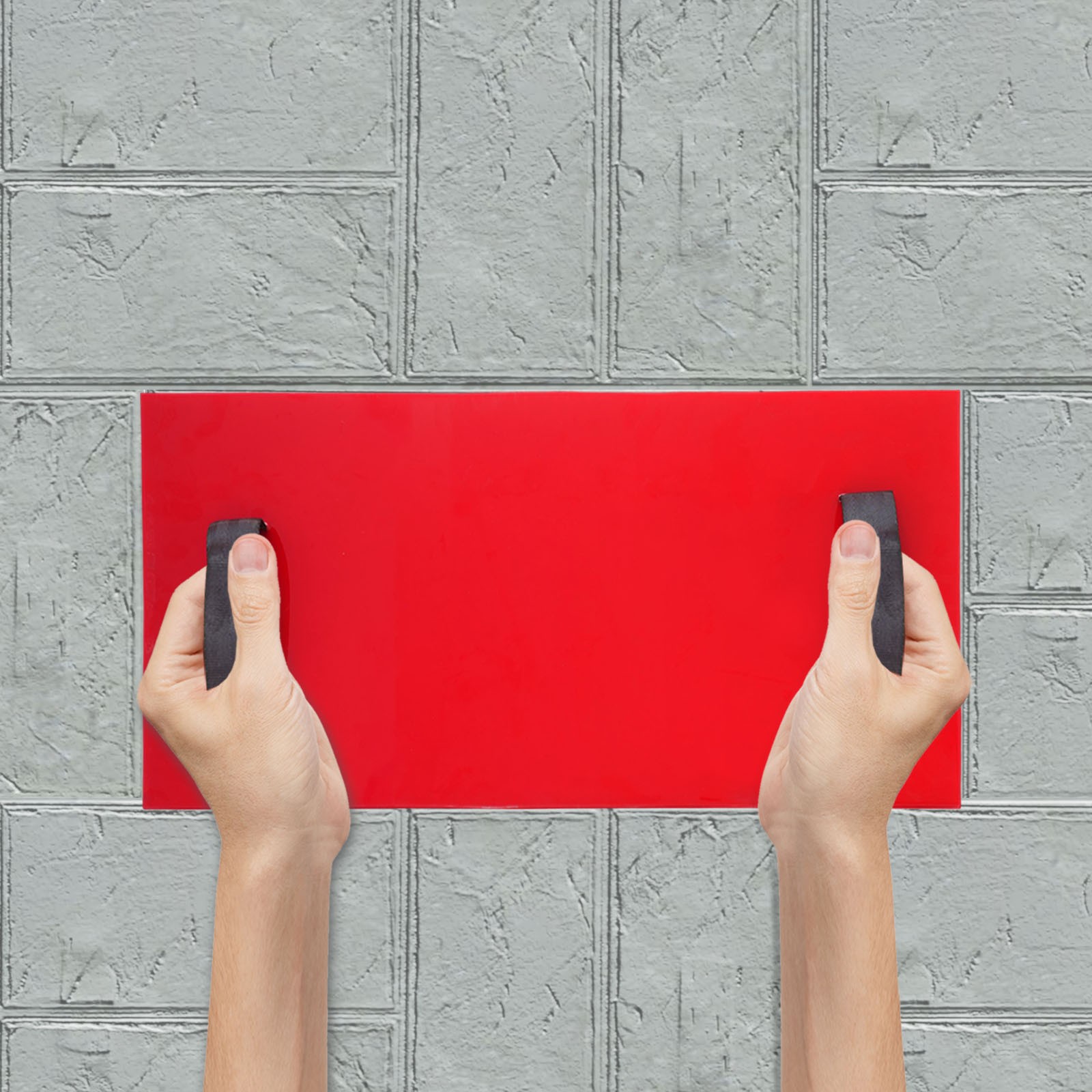 Concrete Stamp Mat 60*30cm Manual Concrete Texture Skin Concrete Texture Mat