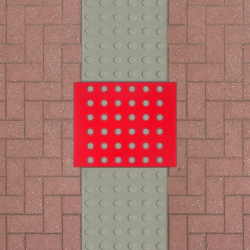 Concrete Stamp Mold, Concrete Stamp Mat For Blind Sidewalk Concrete Texture Mat