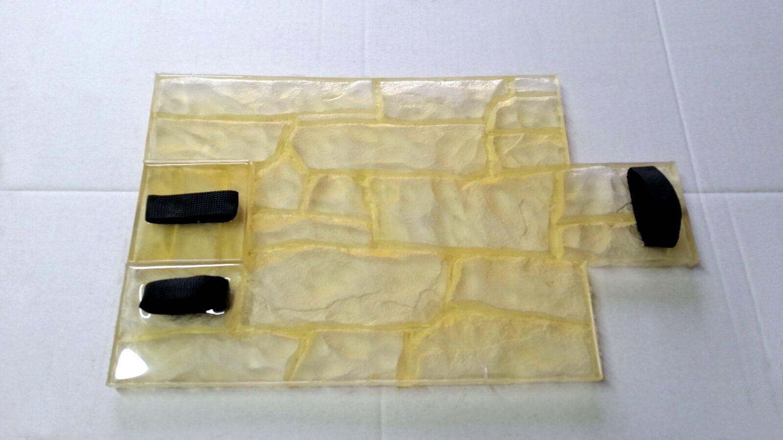 Polyurethane Mat Stamp GRANITE CHIPPED + BONUS | Texturing Stone Concrete Cement