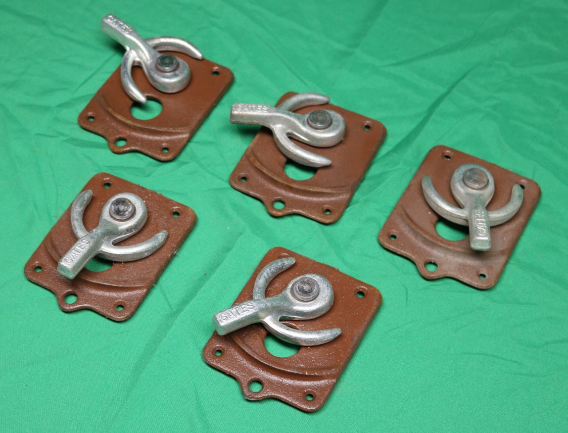 Lot of 5 Gates #3 Anchor Lock Cam Plates – Concrete Foundation Wall Forms