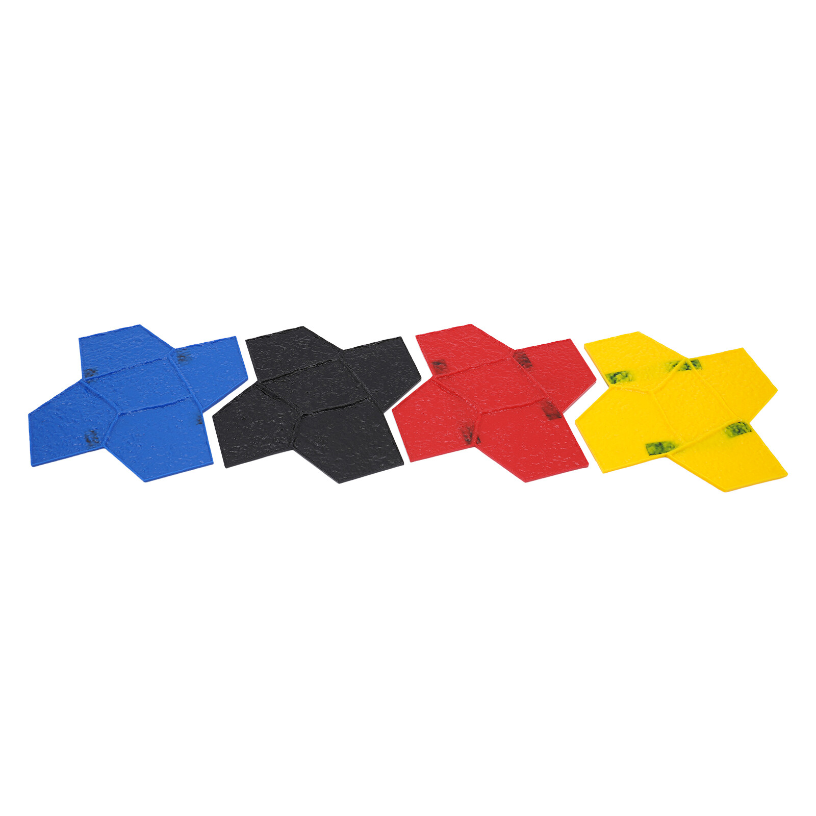 Polyurethane Mat Stamps Concrete Cement Texture Concrete Texturing Skin 4PCS/SET