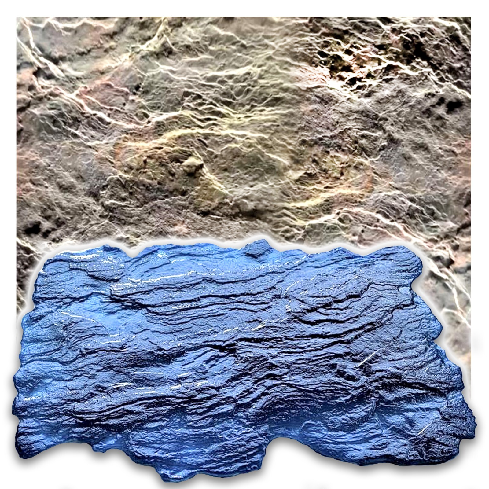 Polyurethane Stamp Mat TEXTURE MONTE BLANC | Concrete Cement Stamping Texture