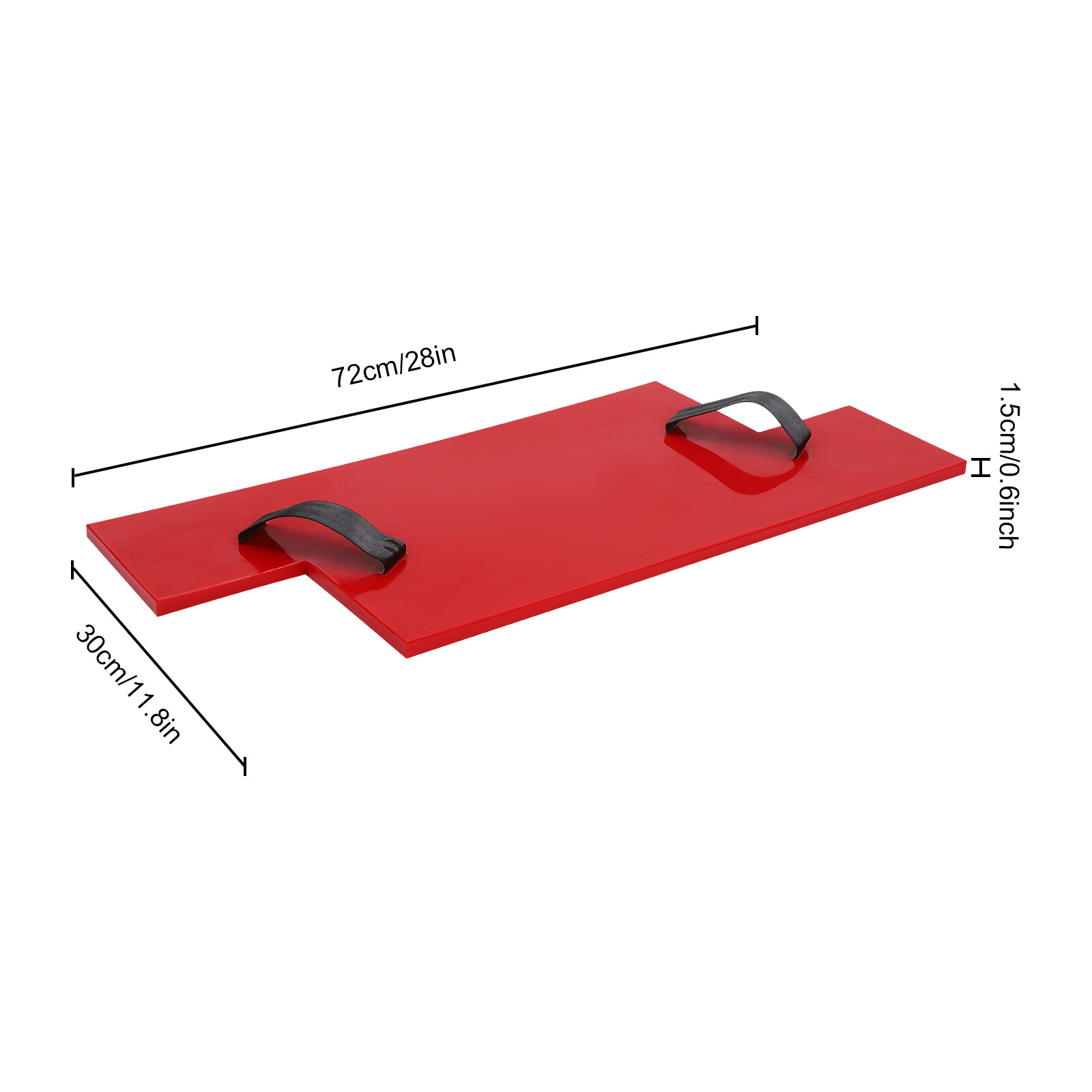 Red 30x72cm Concrete Stamp Mat,Manual Concrete Texture Skin Concrete Texture Mat